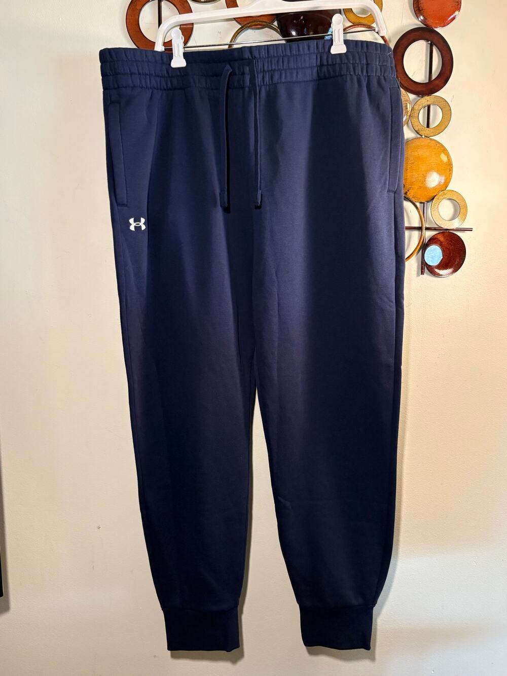 Women’s 2x Under Armour Gray xxl navy sweatpant joggers with pockets